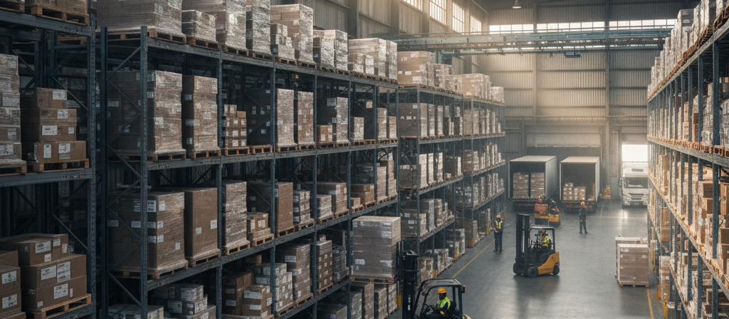 Factory and warehouse